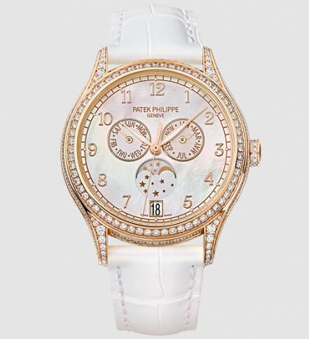 Replica Watch Patek Philippe Annual Calendar 4948 Rose Gold Mother of Pearl 4948R-001